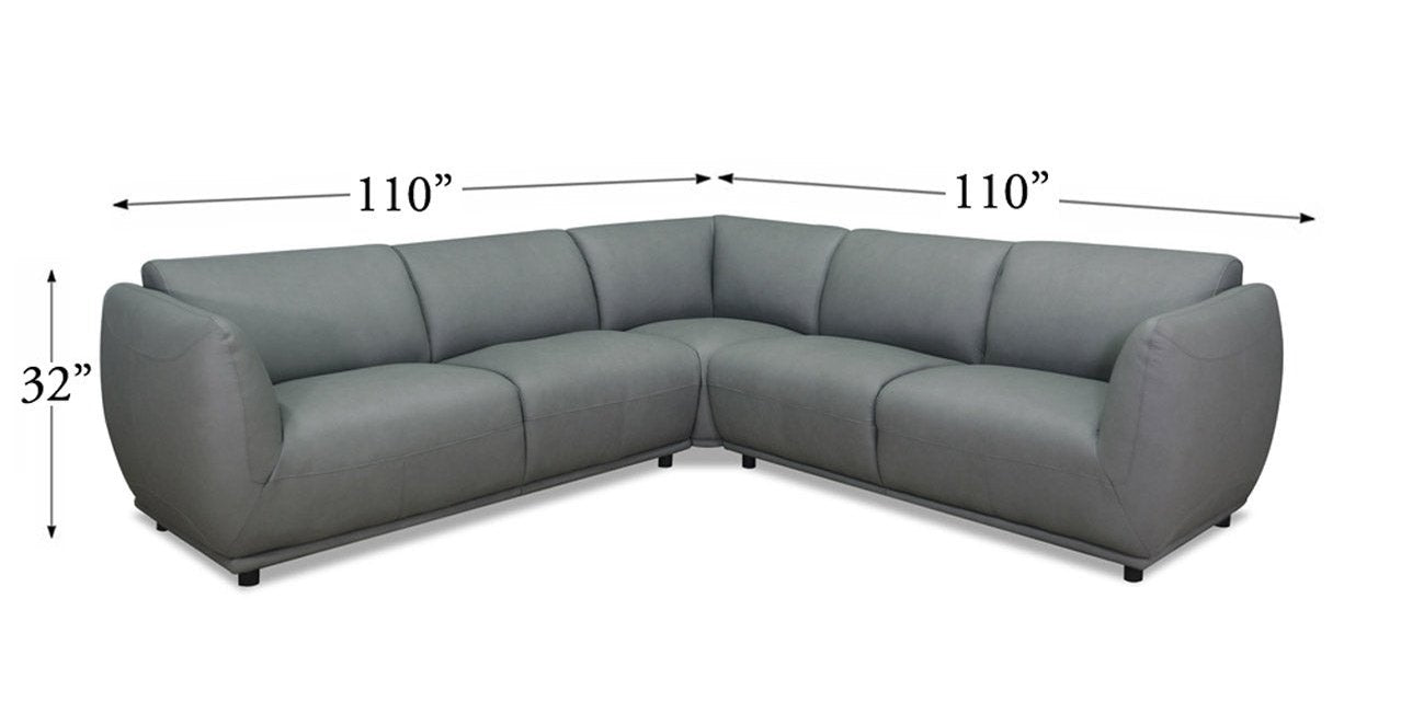 Moon Leather Sectional Collection